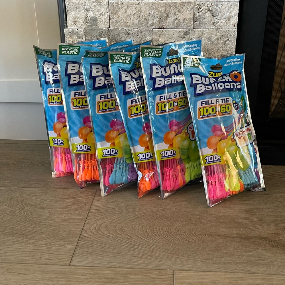6 Bunch O water Balloons